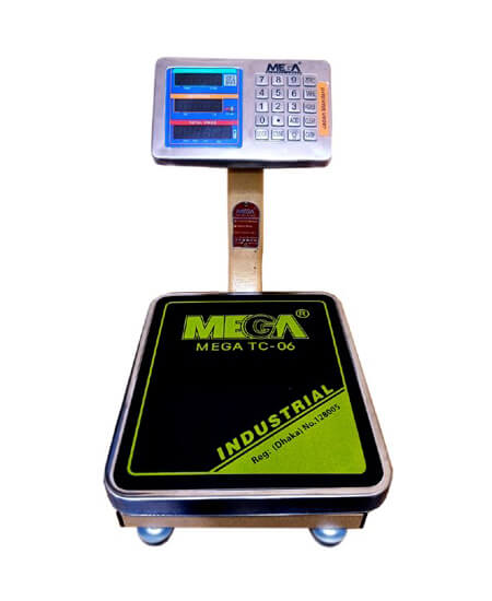 Mega 60 Kg Digital Weight Scale TC-06 SS Plate – ST INTERNATIONAL